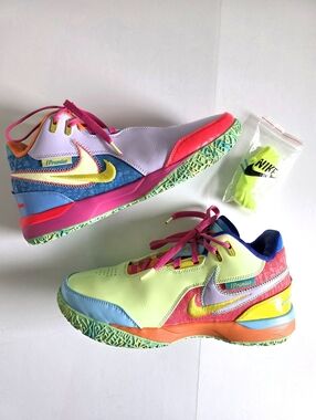 Nike Zoom LeBron NXXT Gen Ampd IPS I Promise Shoes Sneakers 9.5 Basketball Shoes